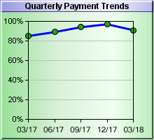 Quarterly Payment Trends Chart